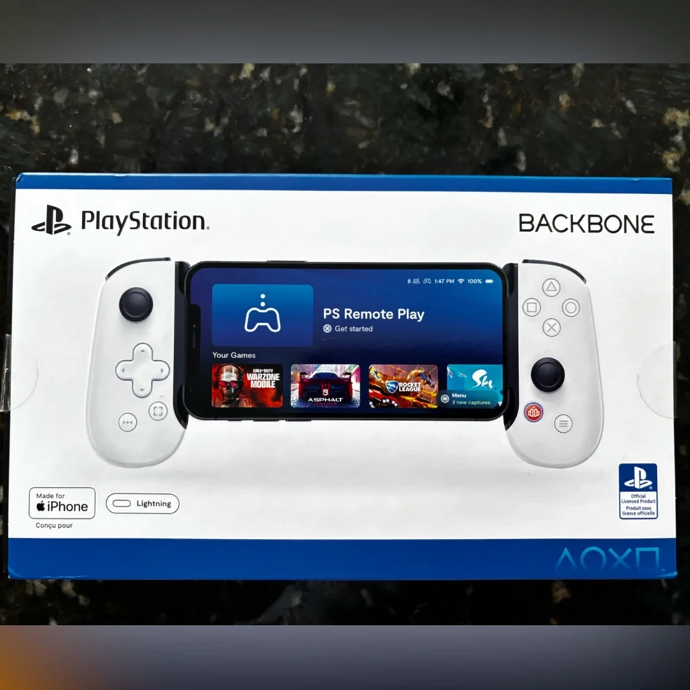 Sony PlayStation Backbone Controller - White